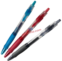 Bút gel Cenvava Mini-1000 0.5mm, Mực Xanh/ Đỏ/ Đen (12) bút nước, bút bi mực nước bấm