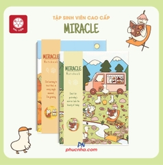 Tập Hải Tiến Miracel 7048 200 trang sinh viên B5 70gsm 4 ly ngang (3/60)
