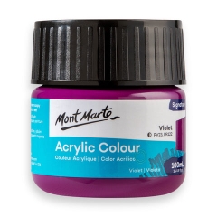 Màu nước acrylic 100ml Mont Marte - Màu Hủ Acrylic màu classic/ màu nhũ ánh kim/ màu phản quang
