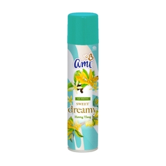 Bình xịt thơm phòng Ami 280ml (24) - Xịt phòng Ami Hương lily/ Hoa Hồng/ Lavender/ Trái cây/ Ylang/ Chanh