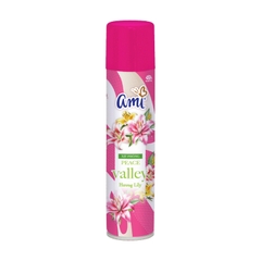 Bình xịt thơm phòng Ami 280ml (24) - Xịt phòng Ami Hương lily/ Hoa Hồng/ Lavender/ Trái cây/ Ylang/ Chanh