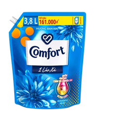 Nước xả vải Comfort 3,8L/ 3.7L (4 túi/ thùng)
