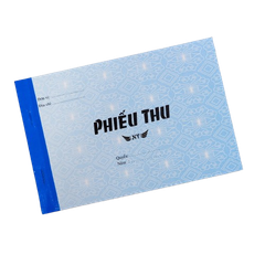 Phiếu thu 2 liên 13x19cm 100 tờ/ 50 bộ (10)