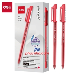 Bút bi dầu Deli Q100 0.7mm (12)