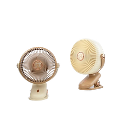 Quạt sạc kẹp bàn xoay 360 độ YS2302