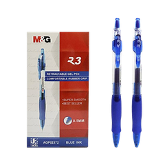 Bút gel bấm R3 M&G GP-1163 0.5mm (12)
