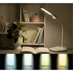 Đèn bàn LED bảo vệ thị lực Rạng Đông RD-RL-36 6W SS cảm ứng điều chỉnh 4 màu sáng, 3 mức sáng