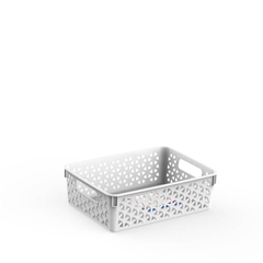 Rổ đan 1T7 23.5x17x8cm chữ nhật Duy Tân (25 cái/ kiện/ đủ màu)