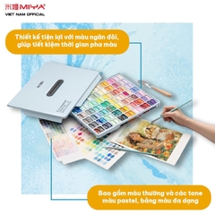 Màu nước Gouache Miya Himi Twin Split Cup 12g 112 màu/ 36 màu