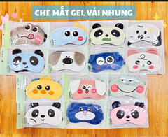 Che mắt ngủ có gel làm lạnh hình thú cute