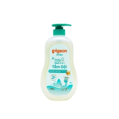 Sữa tắm gội trẻ em 2 trong 1 Pigeon Jojoba 700ml (6 chai/ thùng)