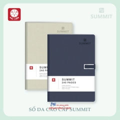 Sổ bìa da Hải Tiến Summit 6 200 trang 70gsm 150x210mm nút gài hít (40)