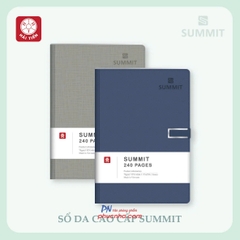 Sổ bìa da Hải Tiến Summit 6 200 trang 70gsm 150x210mm nút gài hít (40)