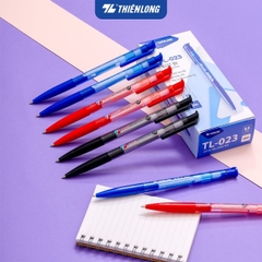 Bút bi Thiên Long TL-023 0.8mm (20) - Bút bi nét to TL023