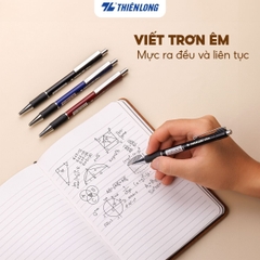 Bút bi Thiên Long TL-036, 0.7mm (20) - Bút bi TL036 Mực xanh/ đỏ/ đen