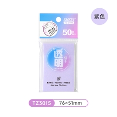 Giấy note dán Baoke 3x2in 50 tờ trong suốt có kim tuyến TZ3012/ TZ0315 (40)