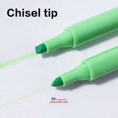 Bút dạ quang Deli U12S 1-5mm, 1 đầu (10) - Vàng/ Cam/ Hồng/ Lá/ Biển/ Tím