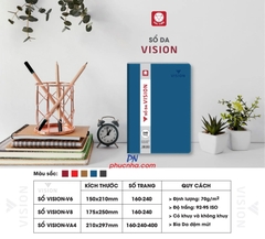 Sổ bìa da Hải Tiến Vision 7925 V6 240 trang 70gsm - A5 (40)