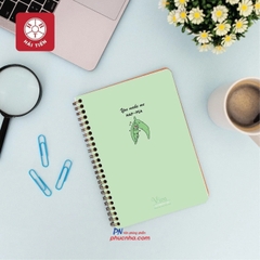 Sổ lò xo Hải Tiến Viva bìa nhựa cứng 200tr 80gsm kẻ caro - A5 6522/ B5 6546