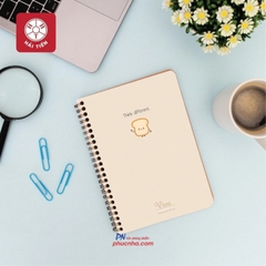 Sổ lò xo Hải Tiến Viva bìa nhựa cứng 200tr 80gsm kẻ caro - A5 6522/ B5 6546