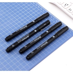 Bút vẽ kỹ thuật Baoke mực đen bút đi line, nét BK-300 0.1mm, BK-400 0.2mm, BK-500 0.3mm, BK-900 0.4mm(12)