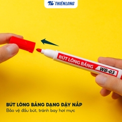 Bút lông bảng Thiên Long WB-03 2.5mm (10/720)