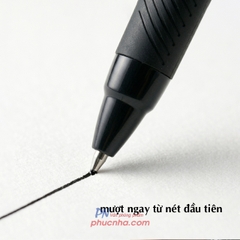 Bút ký Uni-ball SXN-150-07 Jetstream semi gel bút bi bấm 0.7mm, mực xanh (10)