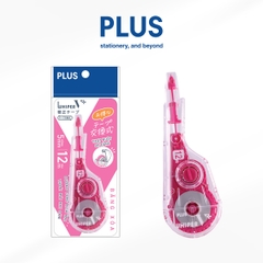 Băng xóa kéo Plus WH-105T V+ 5mmx12m (10/100) thế hệ mới – Dễ thay ruột, thiết kế công thái học