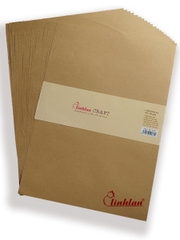 Giấy Kraft A4 (200gsm - 8 tờ) Linh Lan GKA4-200 21x29.5cm