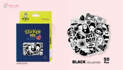 Sticker Linh Lan Set 50 hình hộp giấy