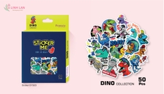 Sticker Linh Lan Set 50 hình hộp giấy