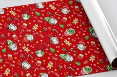 Giấy gói quà Noel, Tết giấy láng (50t/x), giấy kraft 1 mặt (45t/x)