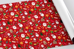 Giấy gói quà Noel, Tết giấy láng (50t/x), giấy kraft 1 mặt (45t/x)