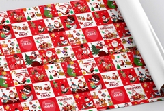 Giấy gói quà Noel, Tết giấy láng (50t/x), giấy kraft 1 mặt (45t/x)