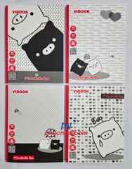 Tập HS Vĩnh Tiến Monokuro boo 96tr 80gsm 4 ô ly caro (10/100)