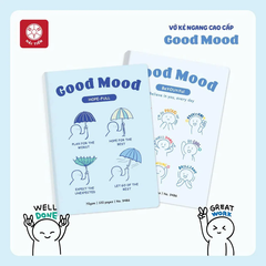 Tập SV Hải Tiến Good Mood No.9493 70gsm 200tr, giấy ngà vàng, kẻ ngang (3/60)