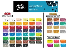 Màu nước acrylic 100ml Mont Marte