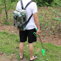 Gậy bón phân kèm túi, balo đeo sau vai lưng