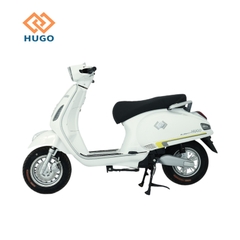 Xe máy điện Hugo Elegant màu trắng