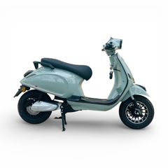 Xe máy điện Hugo Elegant X màu xi măng