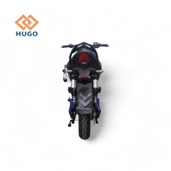 Xe máy điện Hugo-Panda mặt nạ xanh dương