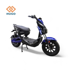 Xe máy điện Hugo-Panda mặt nạ xanh dương