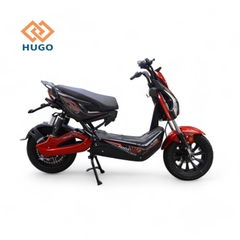 Xe máy điện Hugo Panda đỏ đen