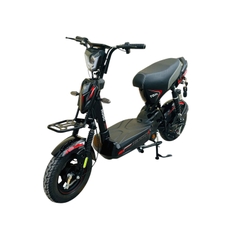 Xe đạp điện Hugo Jerry 20A màu đen tem đỏ