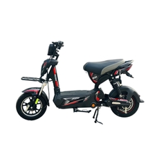 Xe đạp điện Hugo Jerry 20A màu đen tem đỏ