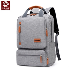 Combo balo laptop năng động trẻ trung HR262 và túi đeo mini HR281 -Haras