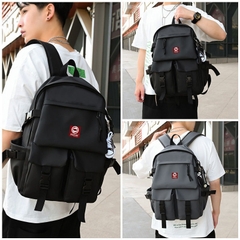 Balo thời trang Hàn Quốc chống thấm cao cấp Rosy Backpack HRS284 - Haras (Tặng kèm móc giày).