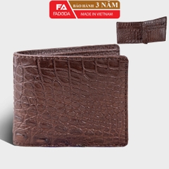 Ví nam da cá sấu hai mặt vùng da bụng SP-FCW04B