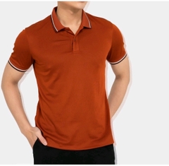 Áo thun polo phối viền cổ viền tay