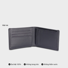 Ví nam da bò thật dáng đứng cao cấp thương hiệu VN034